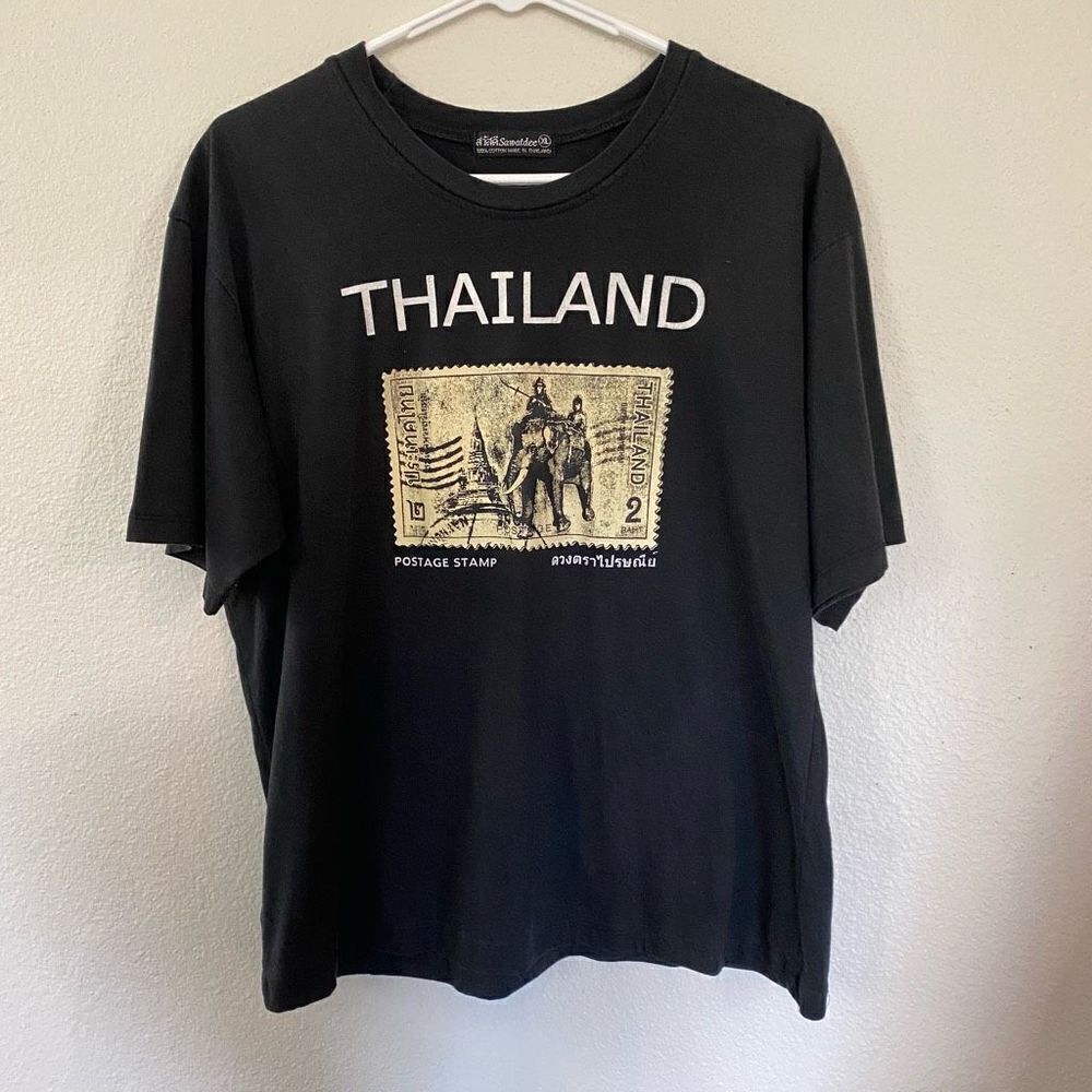 Retro Thailand Postage Travel T-Shirt